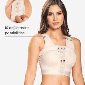 Post Surgery Breast cirugia Ref 242 Adjustable surgical bra with removable band